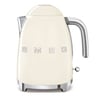 Smeg Stainless Steel Kettle KLF03CRUK 1.7LTR Cream