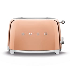 Smeg 2 Slice Toaster TSF01RGUK Rose Gold