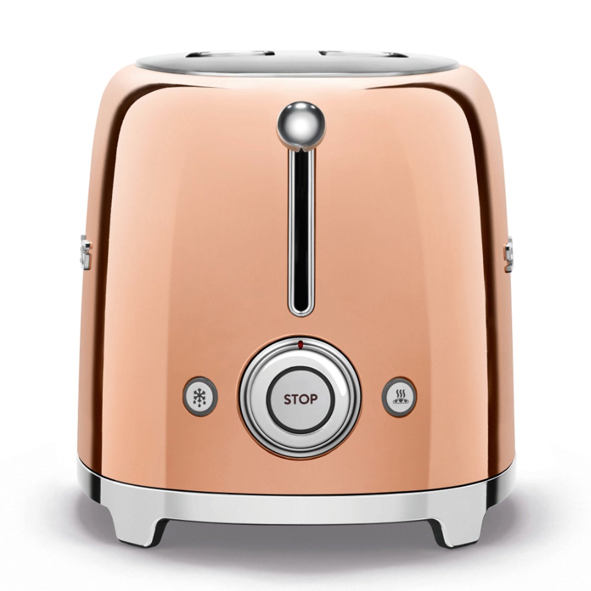 Smeg 2 Slice Toaster TSF01RGUK Rose Gold