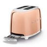 Smeg 2 Slice Toaster TSF01RGUK Rose Gold