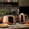 Smeg 2 Slice Toaster TSF01RGUK Rose Gold