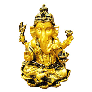 Maple Leaf Ganapathi Figurine Y-02