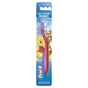 Oral-B Stages 2 (2 - 4 years) Manual Kids Toothbrush Assorted Color