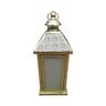 Maple Leaf Decorative Metal Fanoos Lantern 14.5x14.5x36cm JK1555