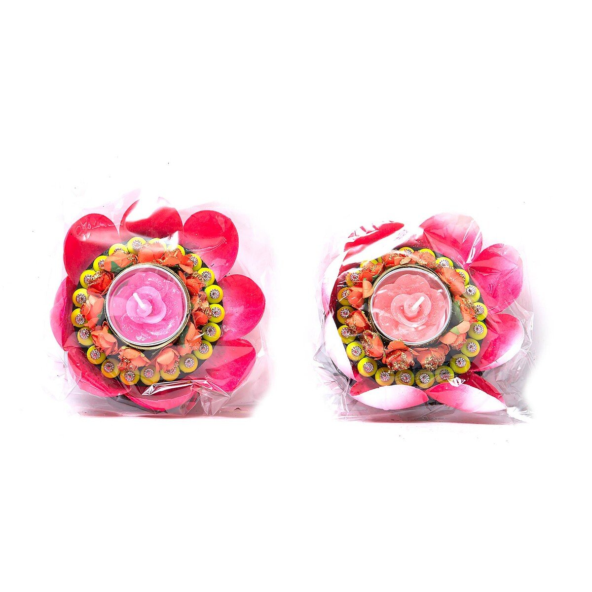 Fair Multicolour Decorative Diwali Floating Diya Set A-12