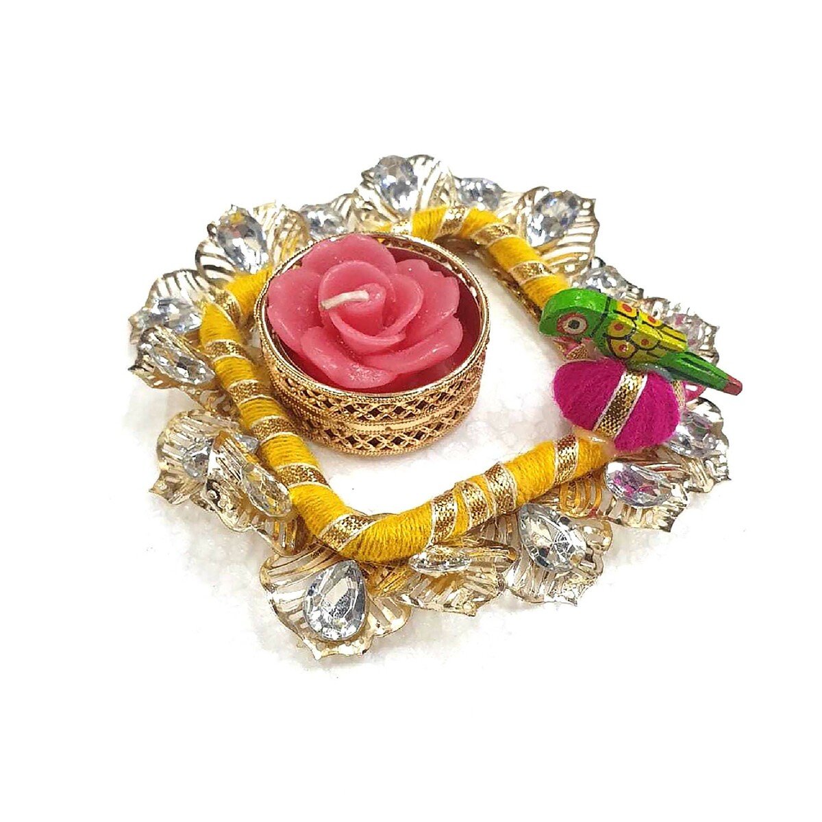 Fair Multicolour Decorative Diwali Fancy Diya APD-5