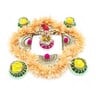 Fair Multicolor Artificial Decorative Diwali Rangoli Set APR-42