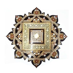 Fair Multicolor Artificial Decorative Diwali Rangoli Set DMR-2107