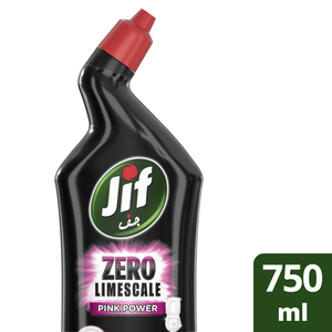 Jif Zero Limescale Pink Power Toilet Cleaner 750 ml