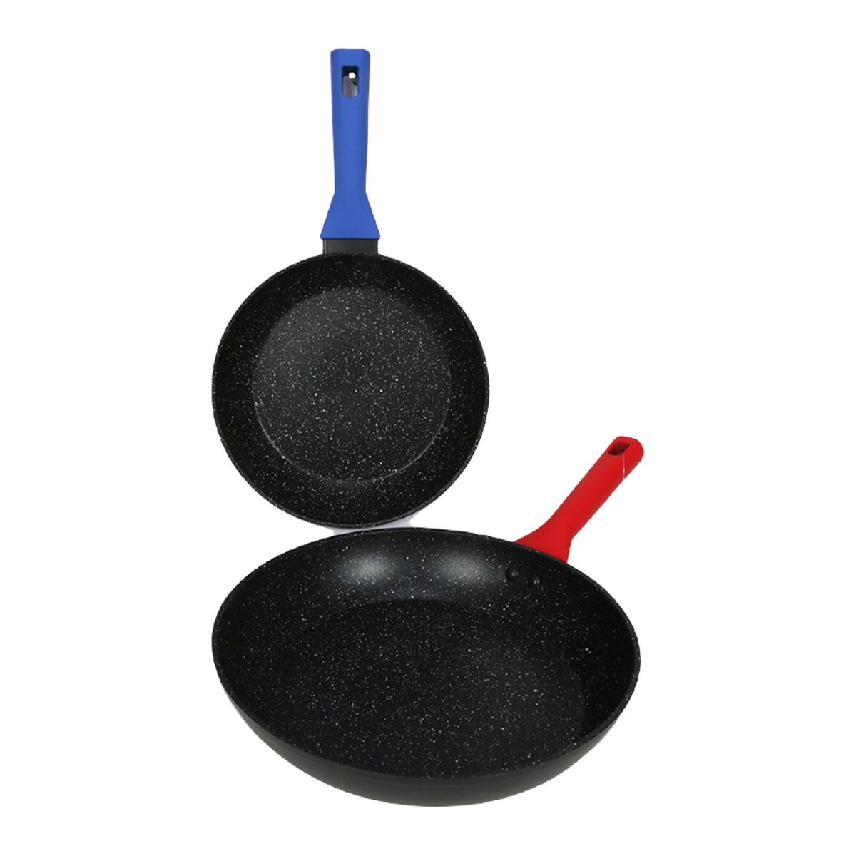 Chefline Forged Aluminium Fry Pans, 2 pcs, 22 cm + 26 cm