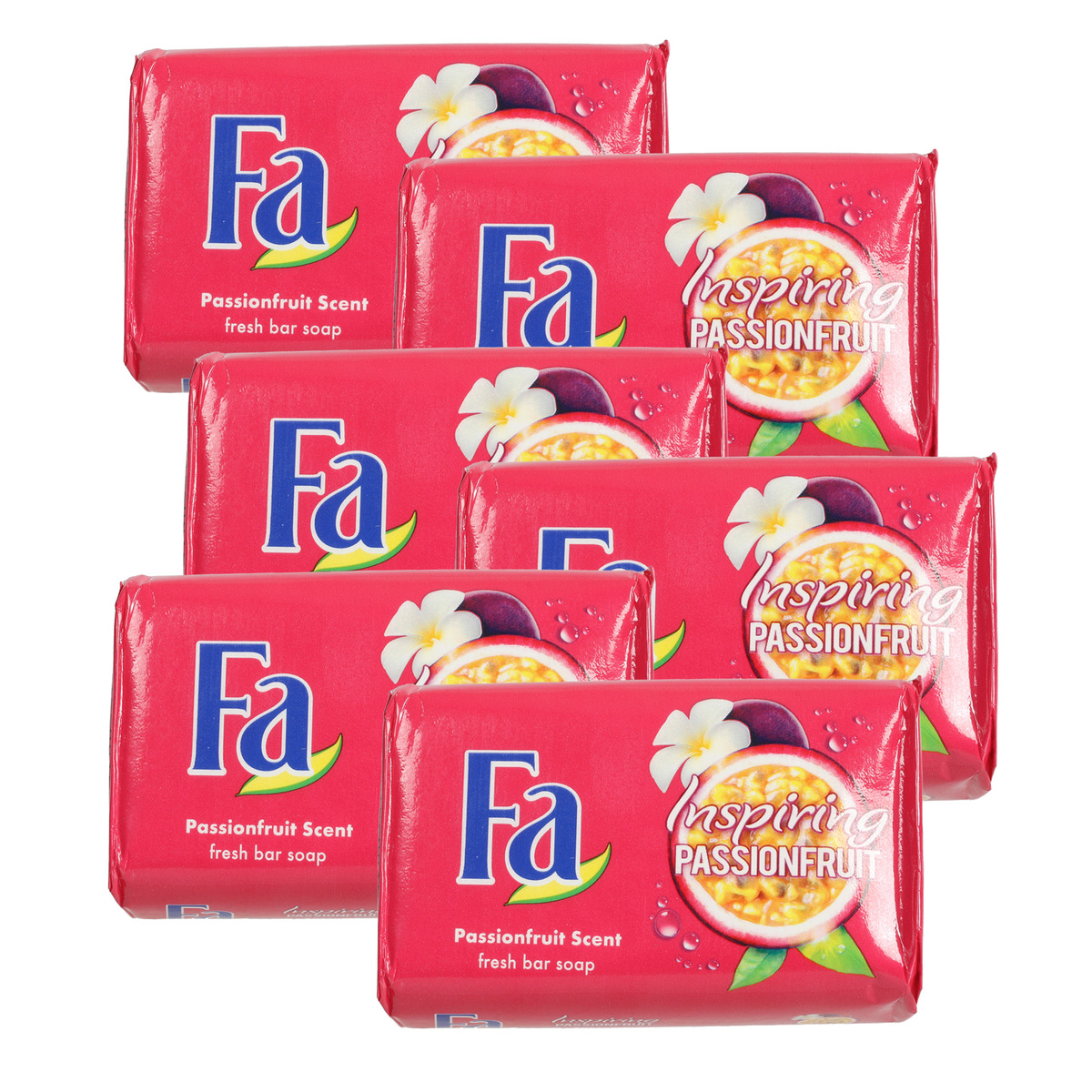 Fa Inspiring Soap Value Pack 6 x 125 g