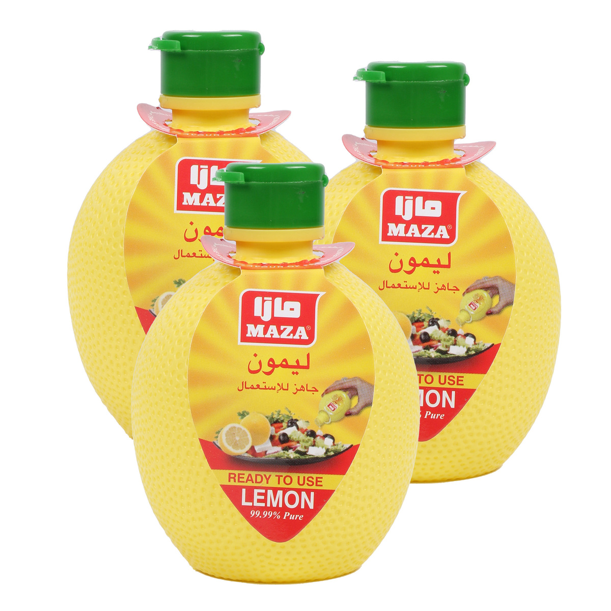 Maza Lemon Juice Value Pack 3 x 200 ml