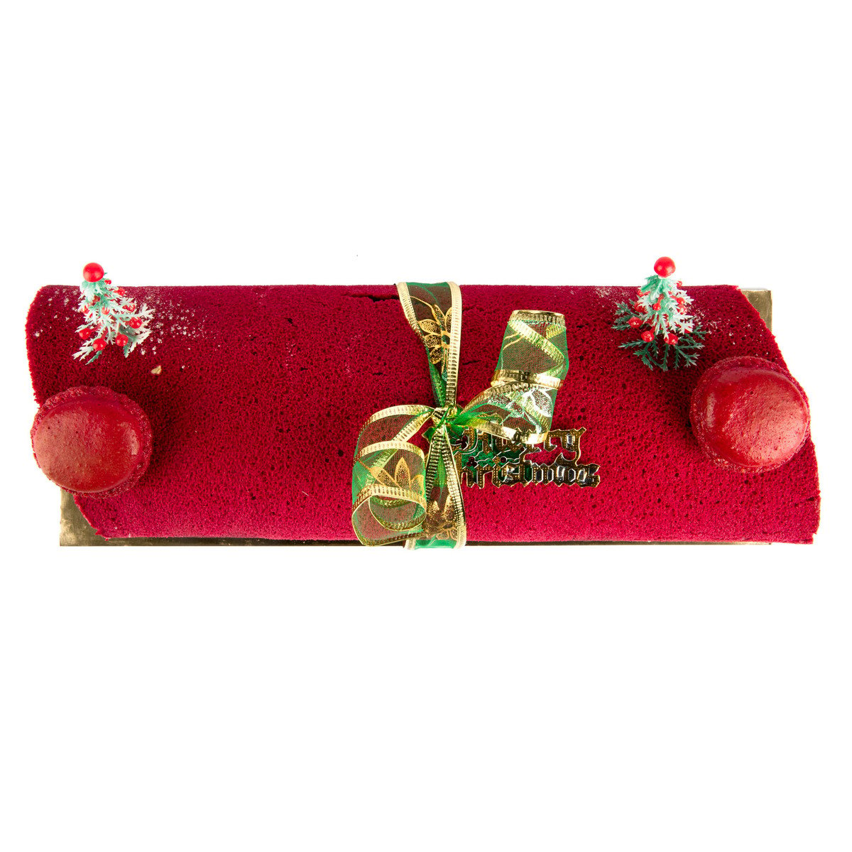 Red Velvet Yule Log 1 kg