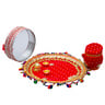 Madhoor Karwa chauth Pooja thali 3pcs set