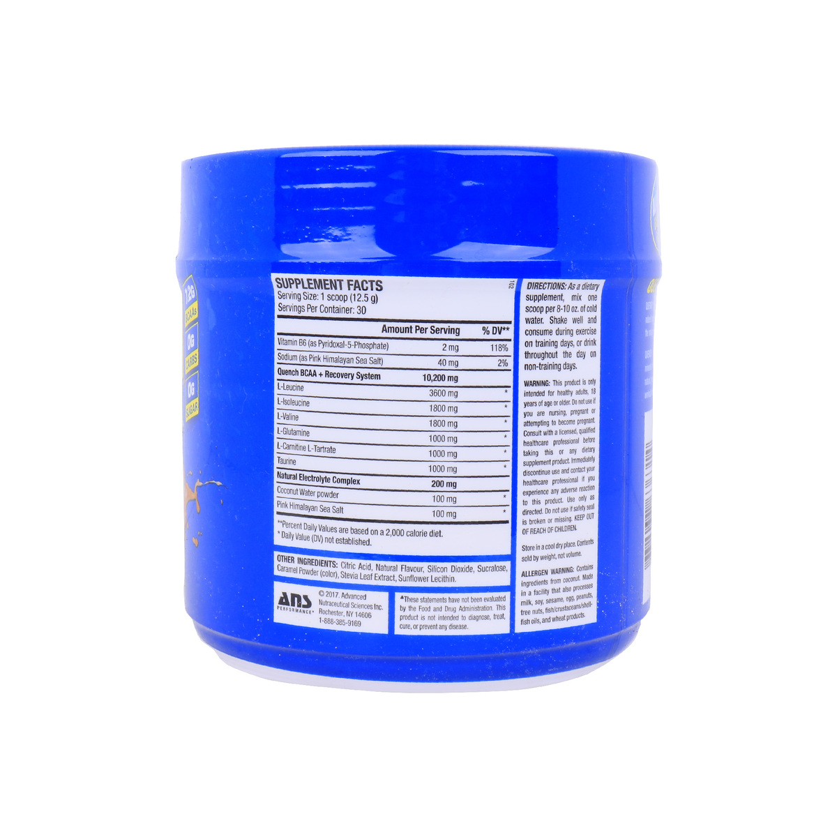 Ans Quench BCAA Lemon Iced Tea 375 g