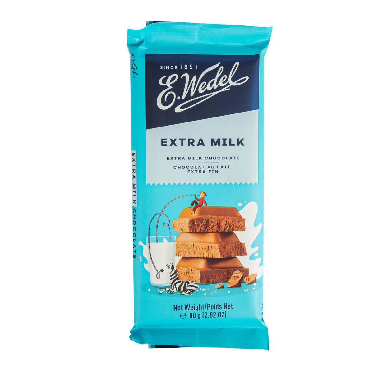 E Wedel Extra Milk Chocolate 80 g