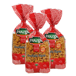 Panzani Conchiglie Rigate Value Pack 3 x 500 g