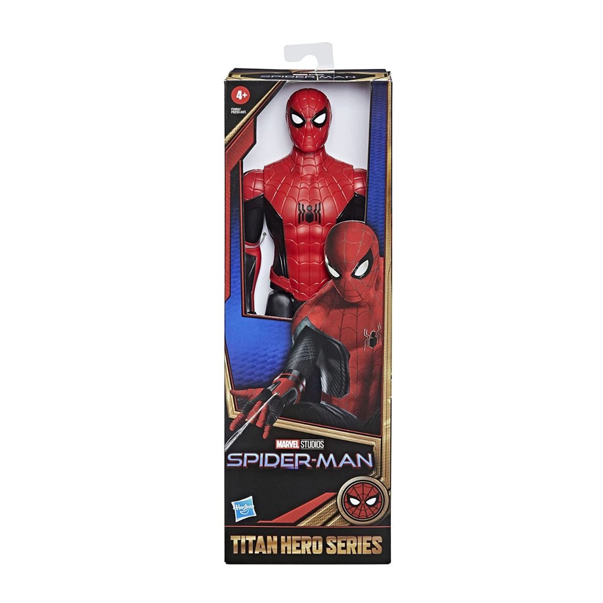 Spiderman Titan Hero Series New Black & Red Suit Spider-Man Action Figures F2052