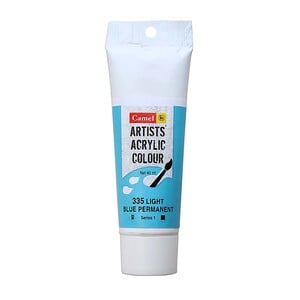 Camel Artist Acrylic Colour 40ml Tube 335 Light Blue Permanent