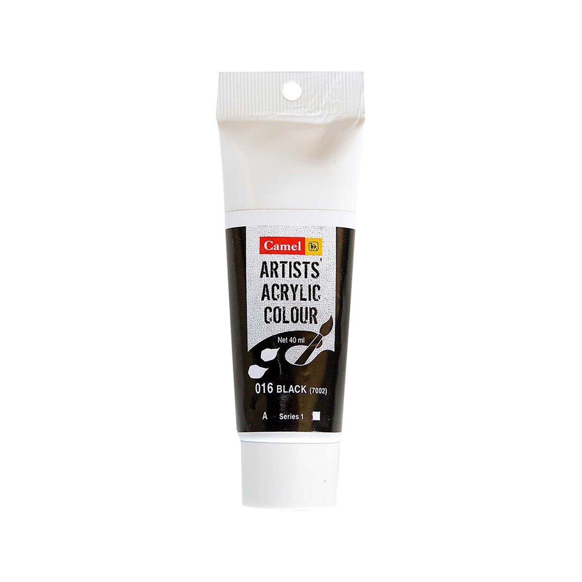 Camel Artist Acrylic Colour 40ml Tube 016 Black