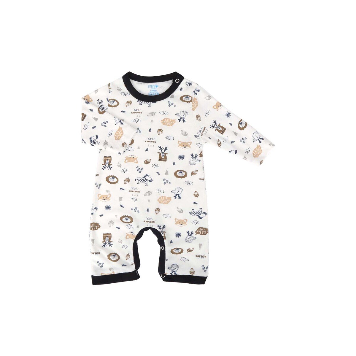 Debackers Infant Boys Romper Long Sleeve Round Neck M010 3-6M Online at ...