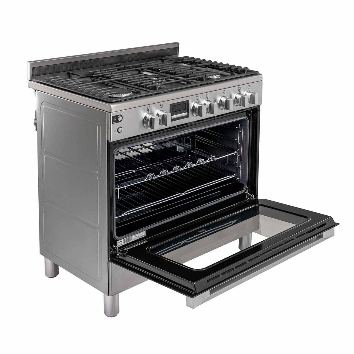 Electrolux Gas Cooking Range EKG9241Z7X 90x60cm 5 Gas Burner with Kebab Maker Made In Egypt