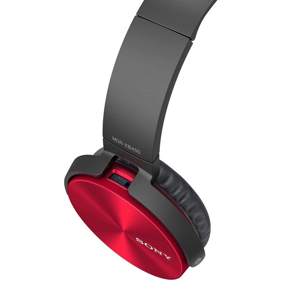Sony Extra Bass Wired on-ear Headphone MDR-XB450AP Red