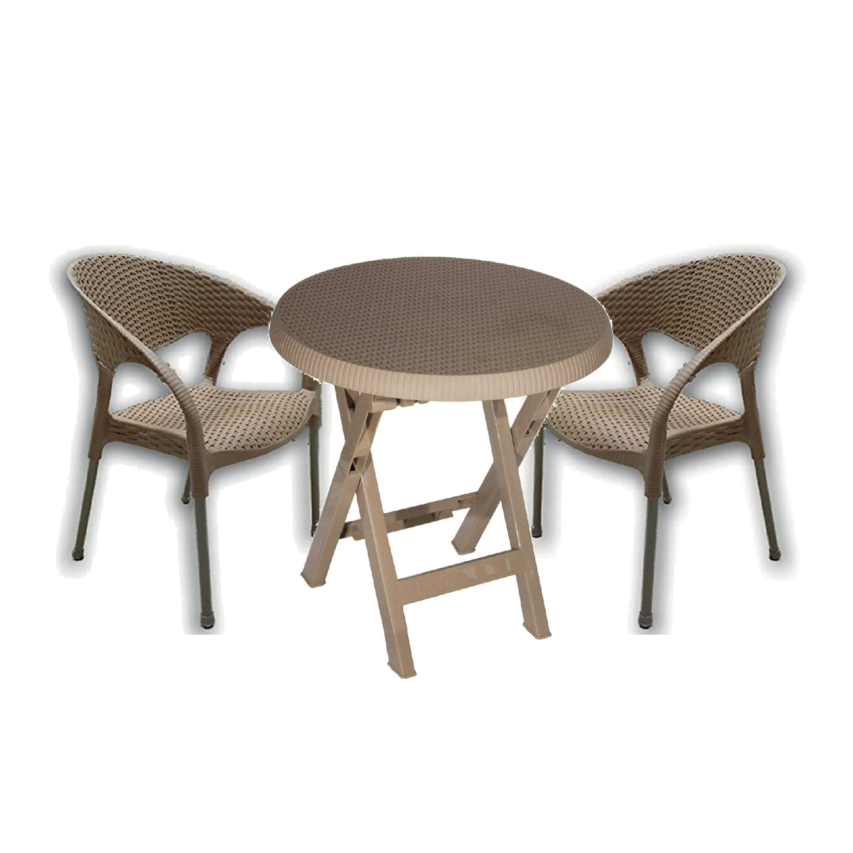 Ahliya Table + 2 Chairs Set 3776