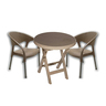 Ahliya Table + 2 Chairs Set 3776