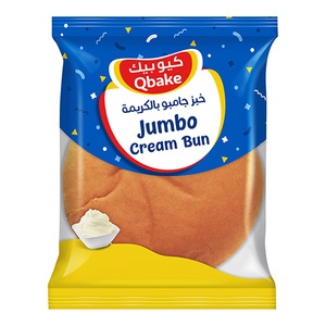 Qbake Jumbo Cream Bun 1 pc