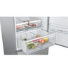 Bosch Series 4, 578 L,  Fridge With Freezer at Bottom, Stainless Steel, KGN76VI30M