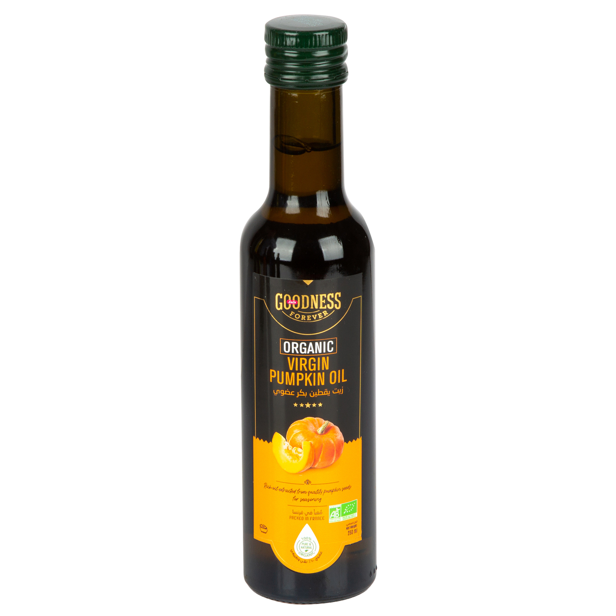 Goodness Organic Virgin Pumpkin Oil 250 ml