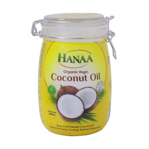 Hanaa Organic Virgin Coconut Oil 1 Litre