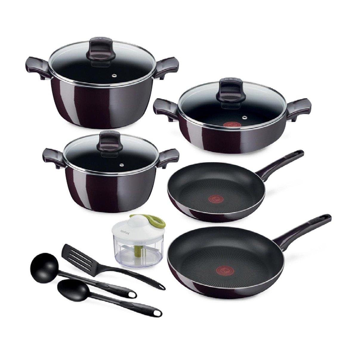 TEFAL Ultimate Non-stick Induction 6-piece Cookware Set G2689316