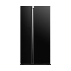 Hitachi Side by Side Refrigerator RS700PUK0GBK 700Ltr, Black