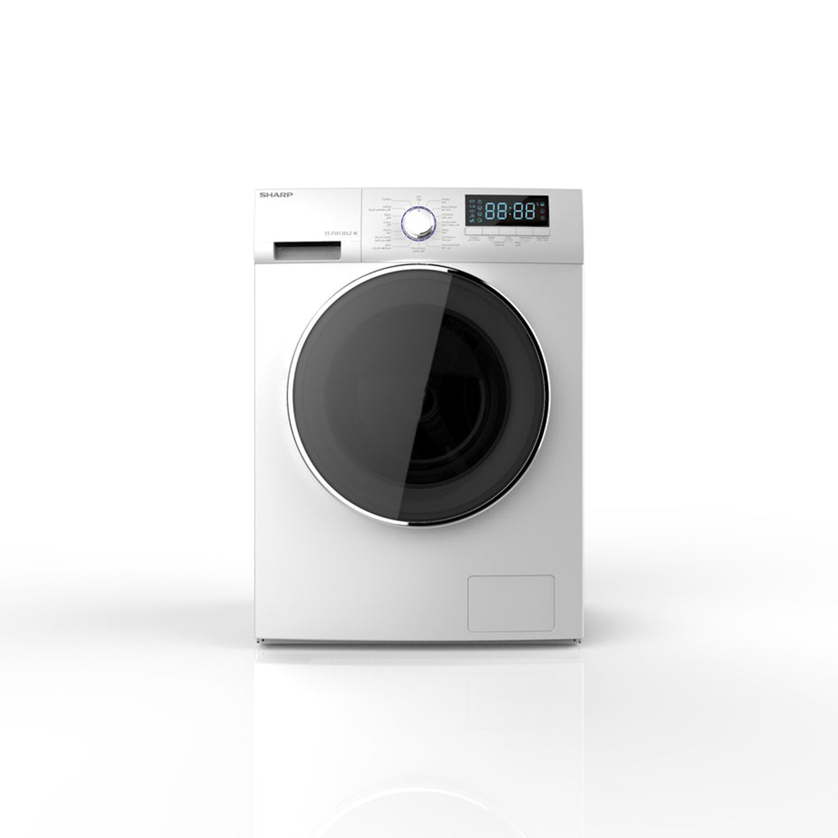 Sharp Front Load Washing Machine ESFE812DLZ 8Kg