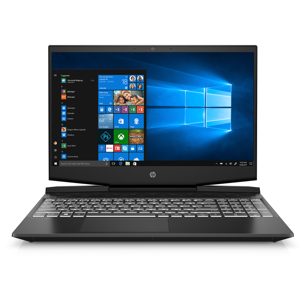 HP Pavilion Gaming Laptop 15.6" FHD,15-DK2110NE (600N2EA) Intel® Core™ i7 processor,16GB RAM,1TB SSD,NVIDIA® GeForce RTX™ 3050 Ti Graphics,Windows 11,Shadow Black