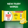 Fairy Plus Wipes For Dishes and Kitchen Surfaces With Lemon Scent 70pcs