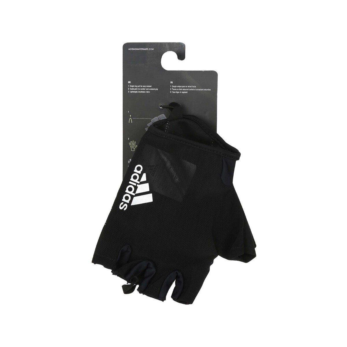 Adidas Essential Gloves Grey Larg - Black ADGB-12525