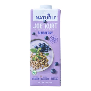 Naturli Blueberry Almond Based Joe Kurt 1 Litre