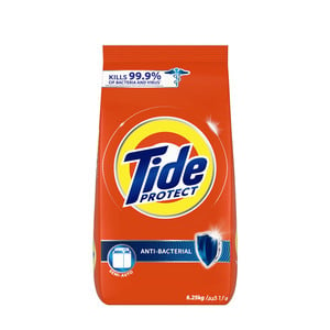 Tide Protect Semi-Automatic Anti-Bacterial Washing Powder Value Pack 6.25 kg