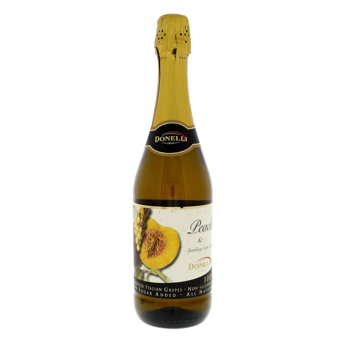 Donelli Peach & Sparkling Grape Juice 750 ml