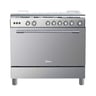 Midea Cooking Range 36LMG5G022 90x60cm 5 Burners Silver