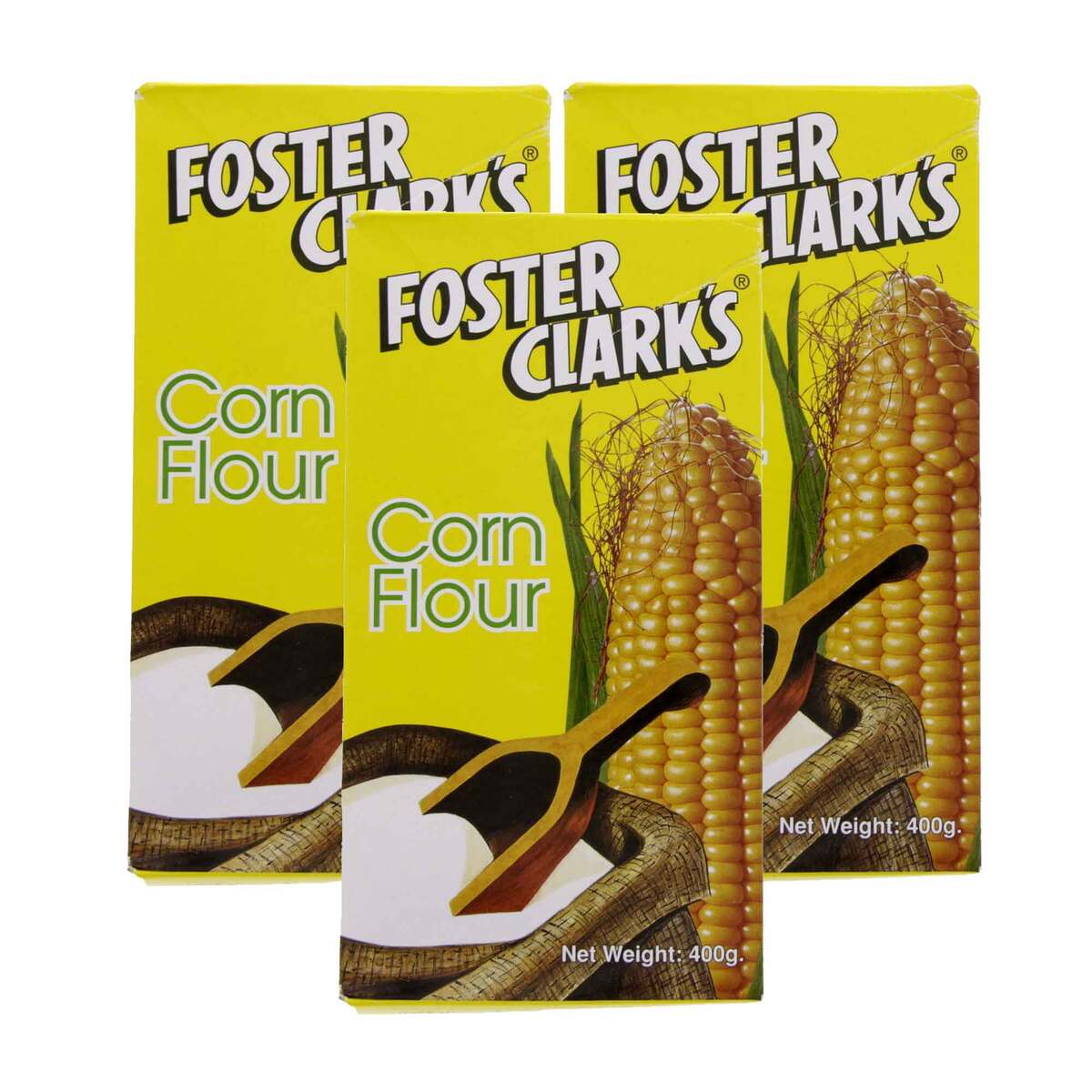 Foster Clark Corn Flour 3 x 400 g