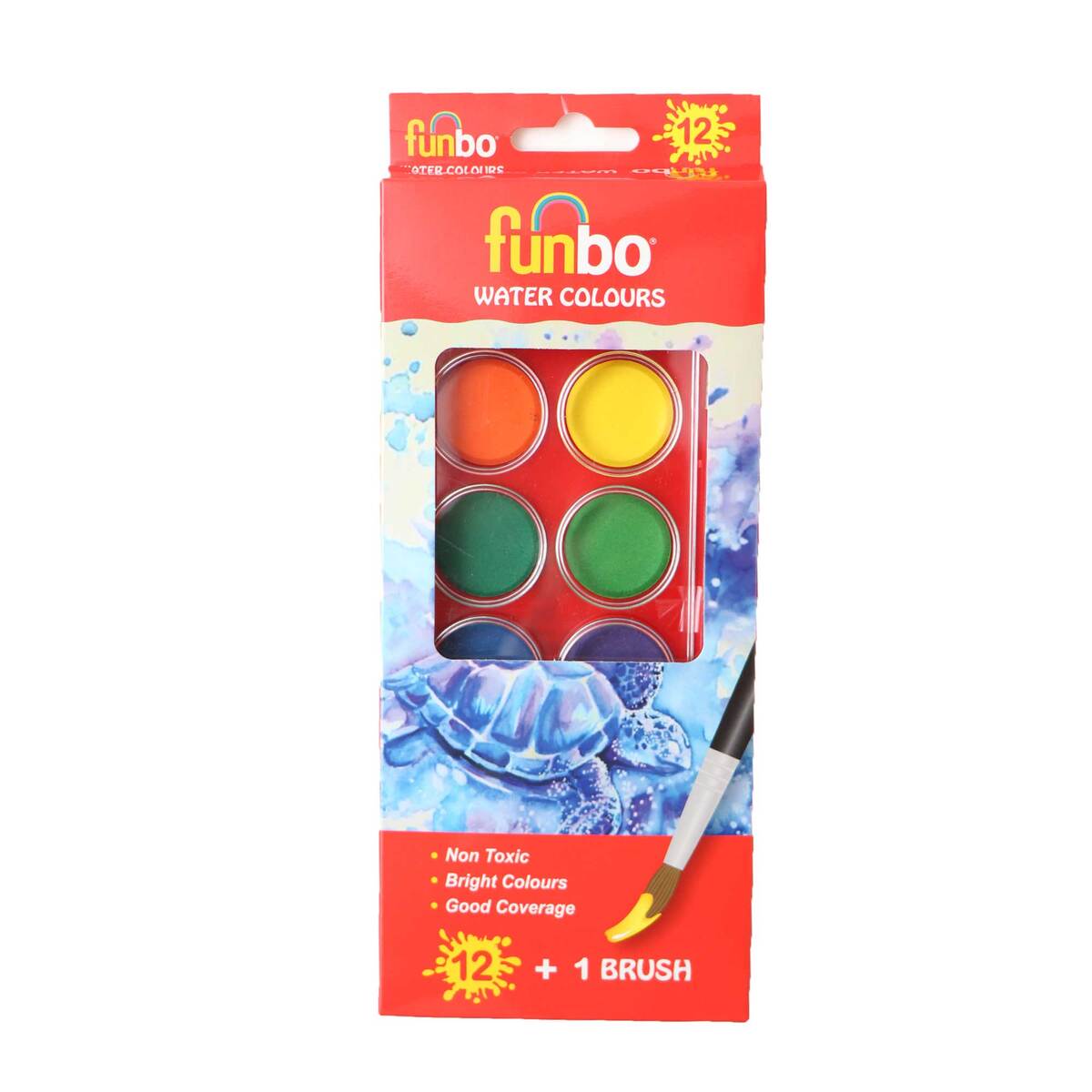 Funbo Water Color Cake 12s FOWCC12