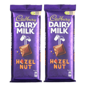 Cadbury Hazelnut Dairy Milk Value Pack 2 x 90 g