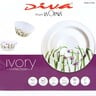 La Opala Ivory Dinner Set 44Pcs Autumn Shado