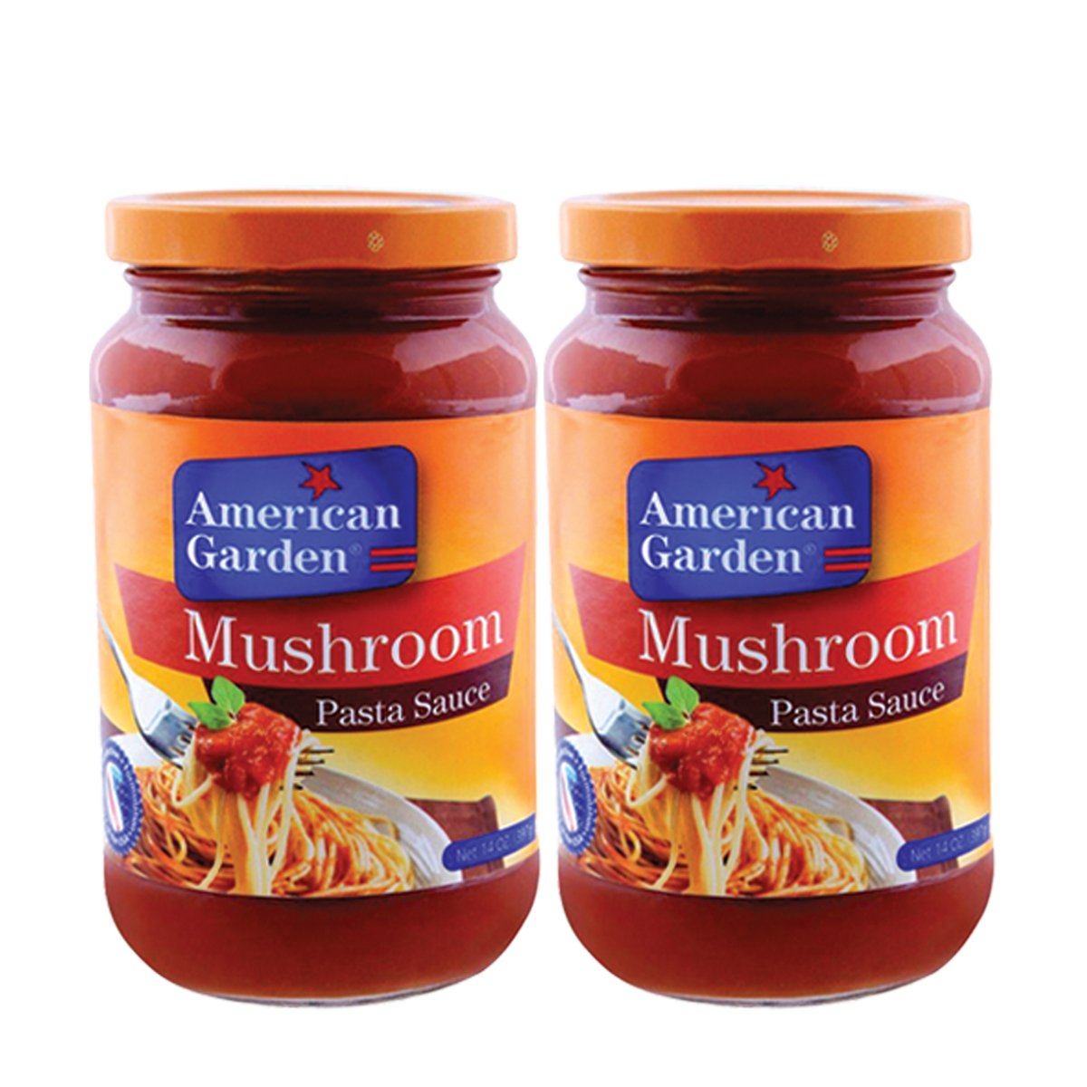 American Garden Mushroom Pasta Sauce 2 x 397 g