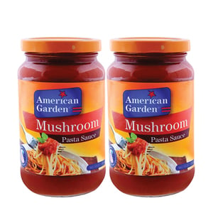 American Garden Mushroom Pasta Sauce 2 x 397g