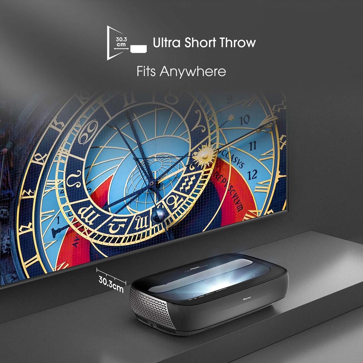Hisense 100-inch 4K Ultra HD Smart Laser TV 2018 UAE